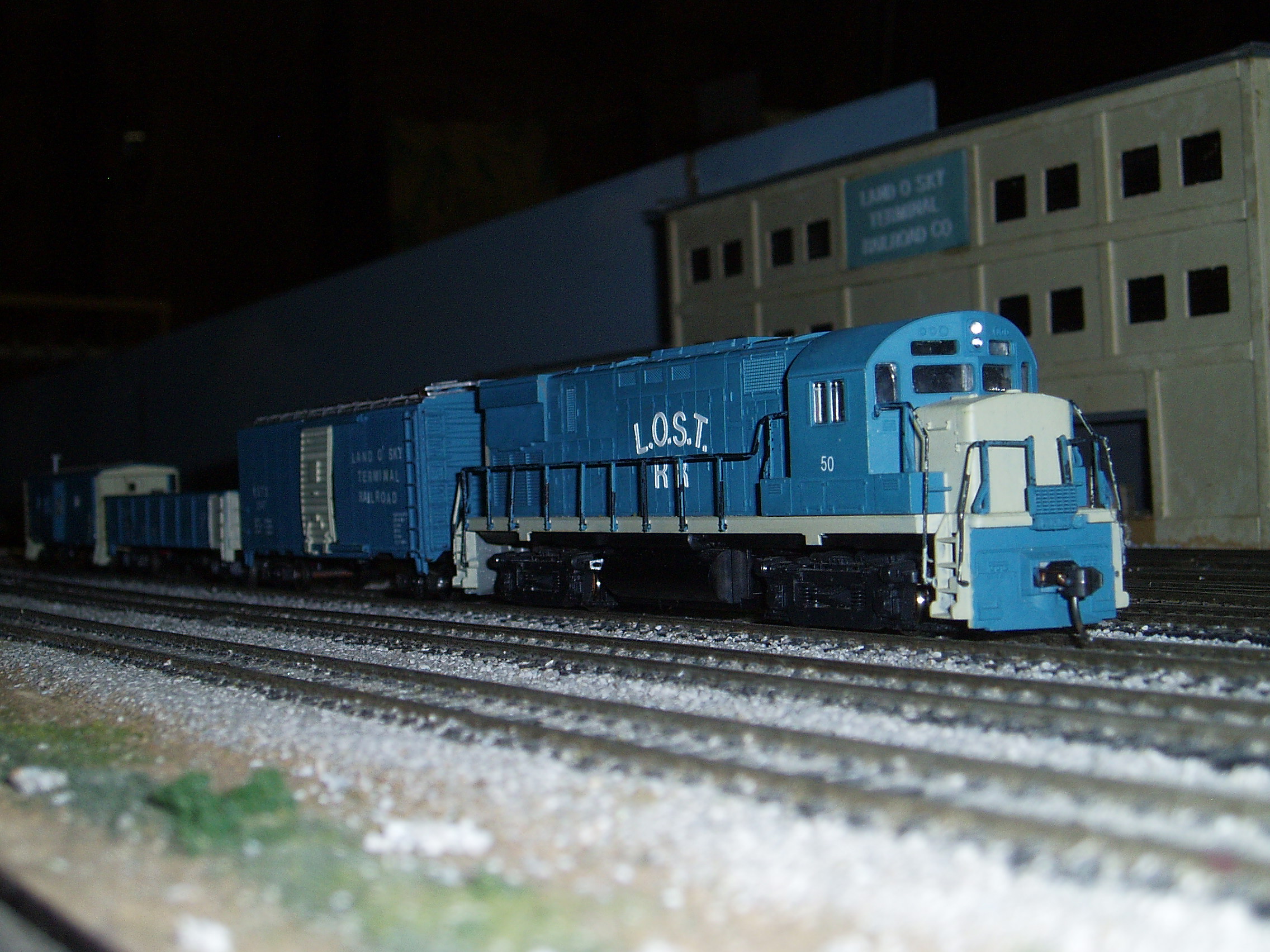 LOST Train going by terminal