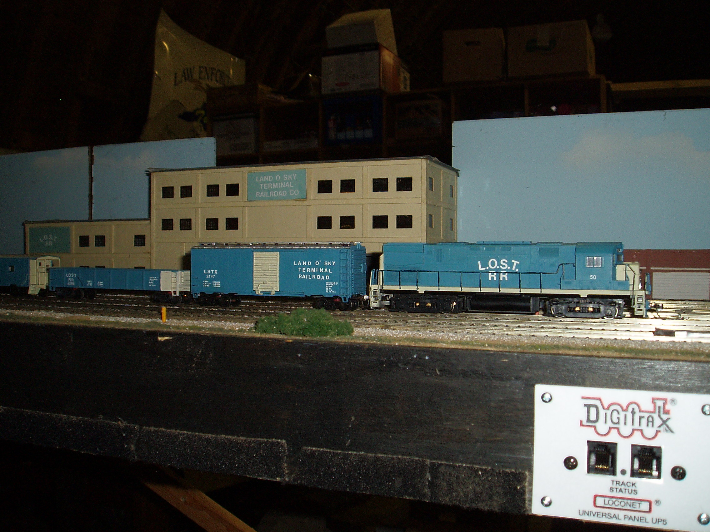 LOST Train going by terminal