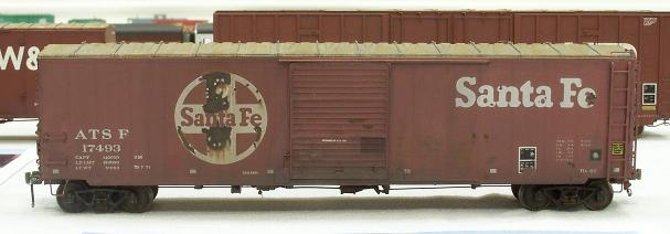 Weatrhered box car