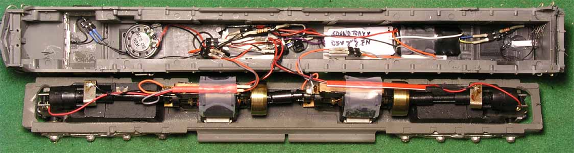 The inside of Mike Smiths DD35A