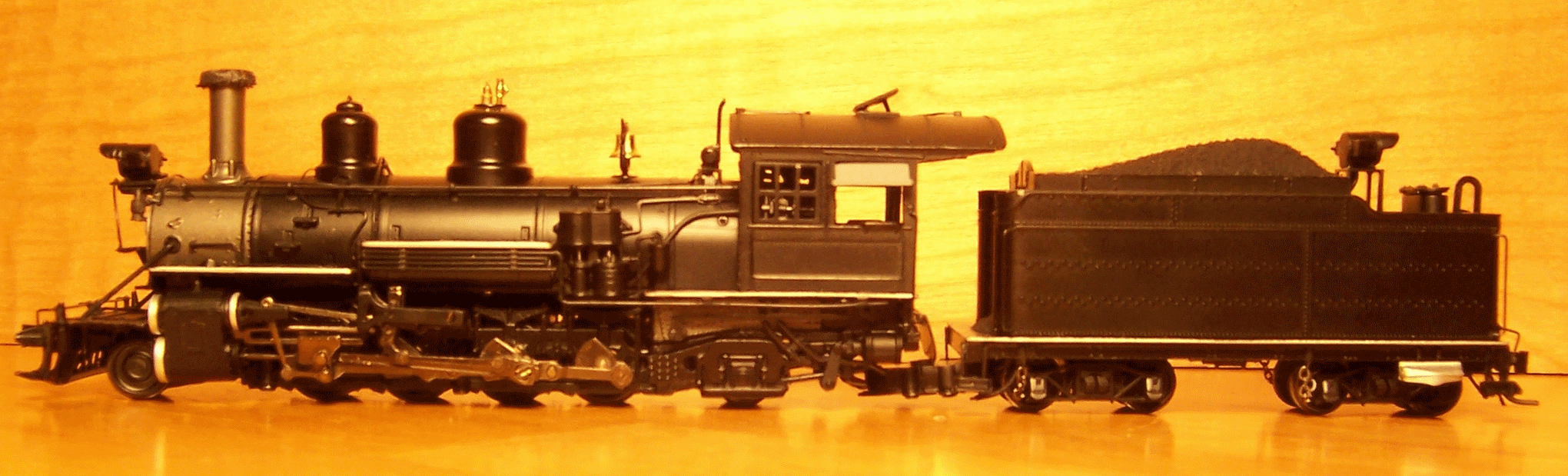 Left view of Blackstone D&RG k-27