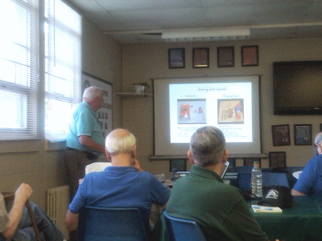 Ben giving his clinic