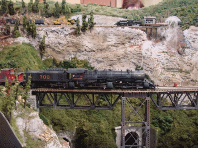 N scale Trestle