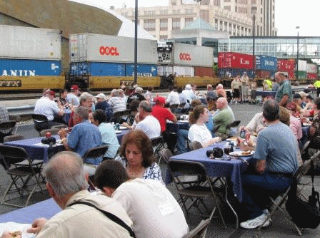 Double Stack container train