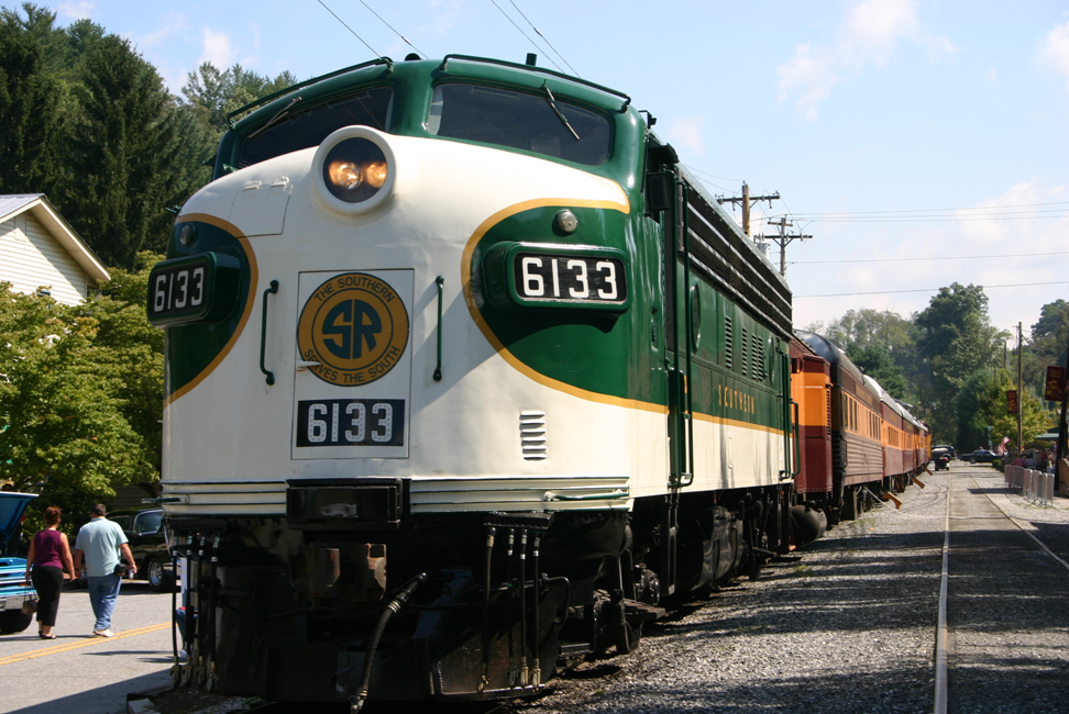Southern Railway’s famous diesel locomotive #6133