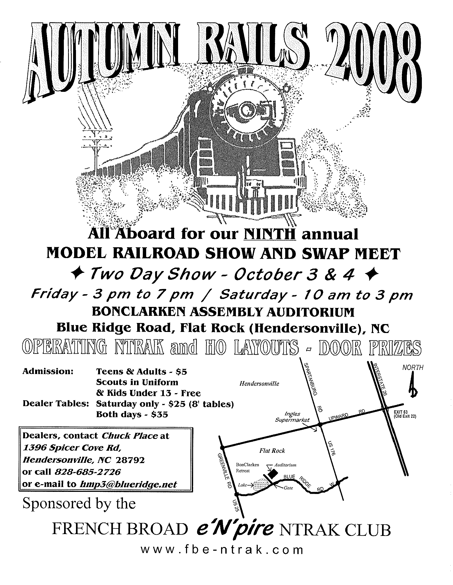 Autumn Rails 2008 Flyer