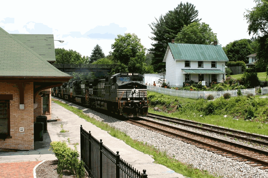 Norfolk Southern Double-Stack Train