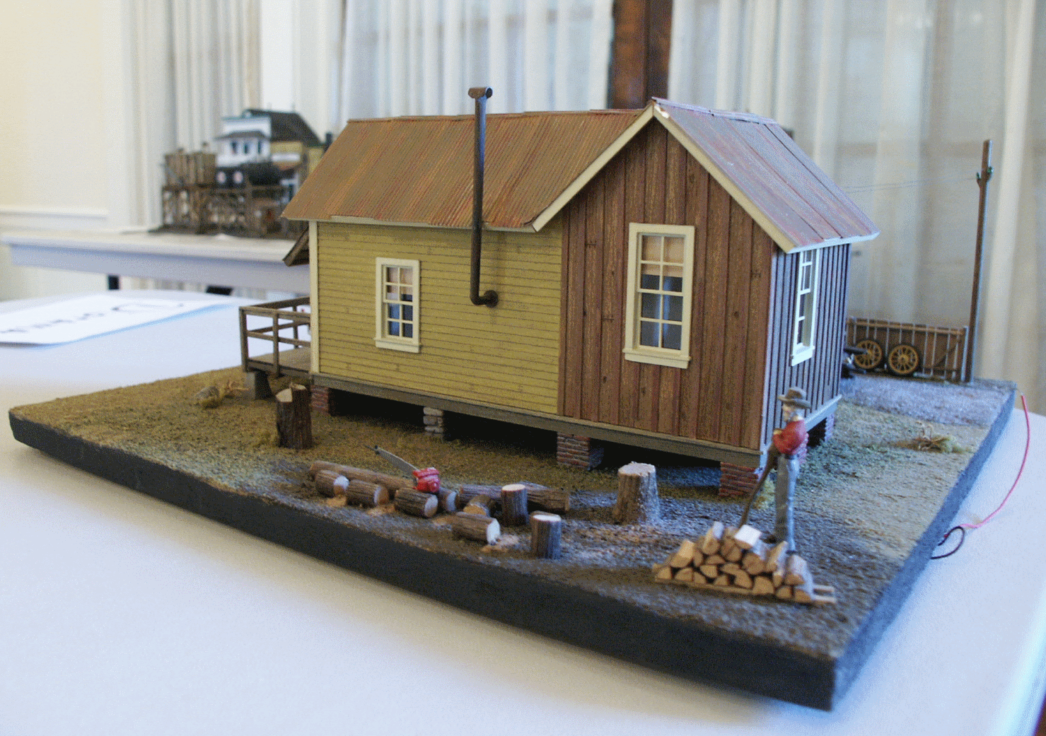 A sample of the fine modeling presented at the 2008 Narrow Trak Convention 